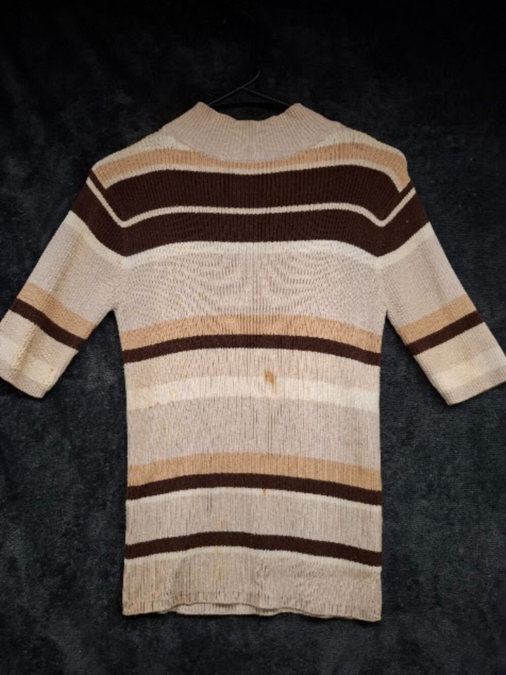 Crossroads 3/4 sleeve, mock neck